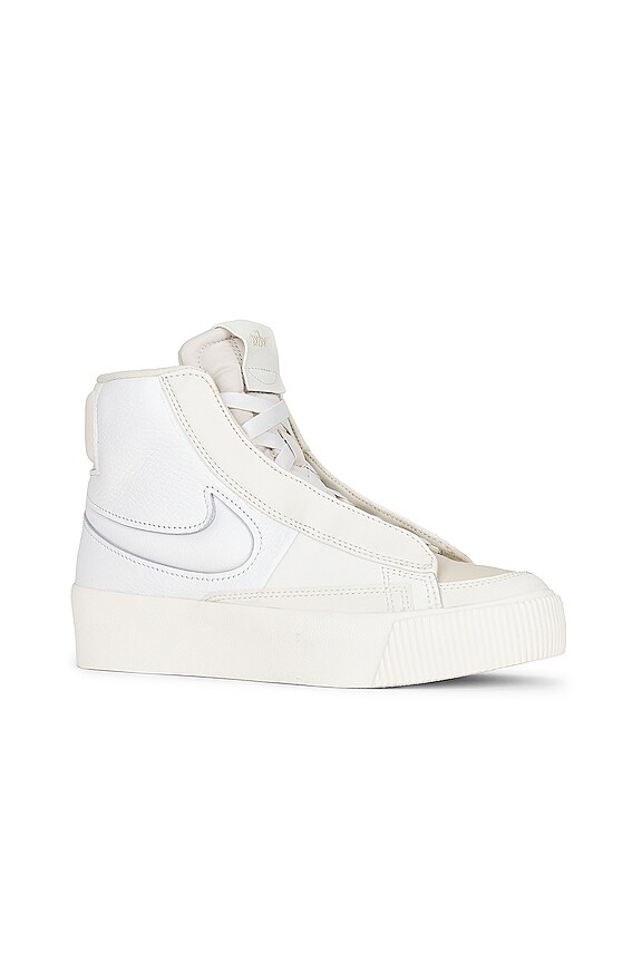 view 2 of 6 Blazer Mid Victory Sneaker in Summit White, Phantom, & Light Cream