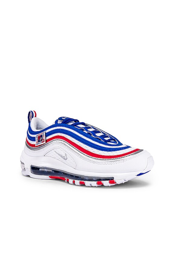 view 2 of 7 КРОССОВКИ AIR MAX 97 in Game Royal, Metallic Silver & Univ Red