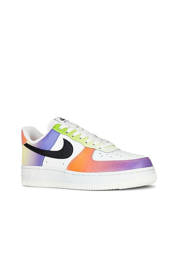 view 2 of 6 ZAPATILLA DEPORTIVA NIKE AIR FORCE 1 LO '07 in Summit White, Black & Bright Mandarin