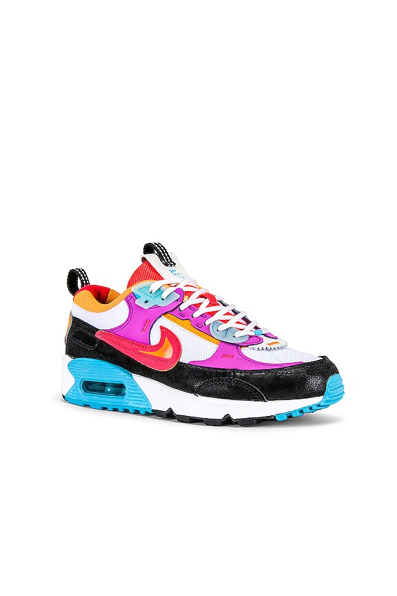 view 2 of 6 ZAPATILLA DEPORTIVA AIR MAX 90 FUTURA in White, Bright Crimson, & Fuchsia Dream
