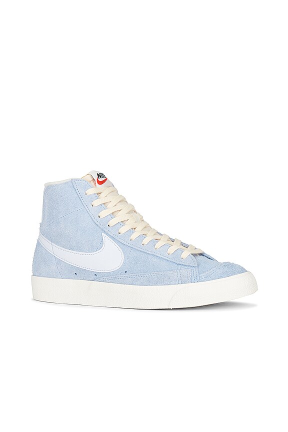 view 2 of 6 Blazer Mid '77 Vintage Sneaker in Blue Whisper, Football Grey, Sail, & Black