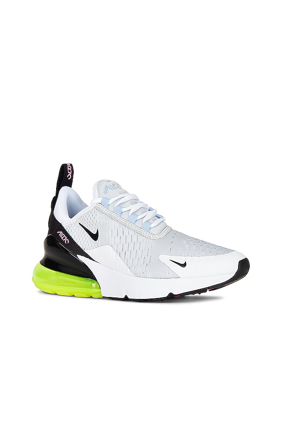 view 2 of 6 Air Max 270 Sneaker in Pure Platinum, Black, Volt, & White