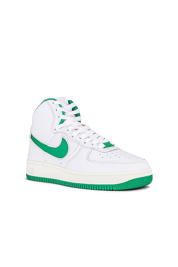 view 2 of 6 SNEAKERS AIR FORCE 1 SCULPT in White, Stadium Green, & Sail