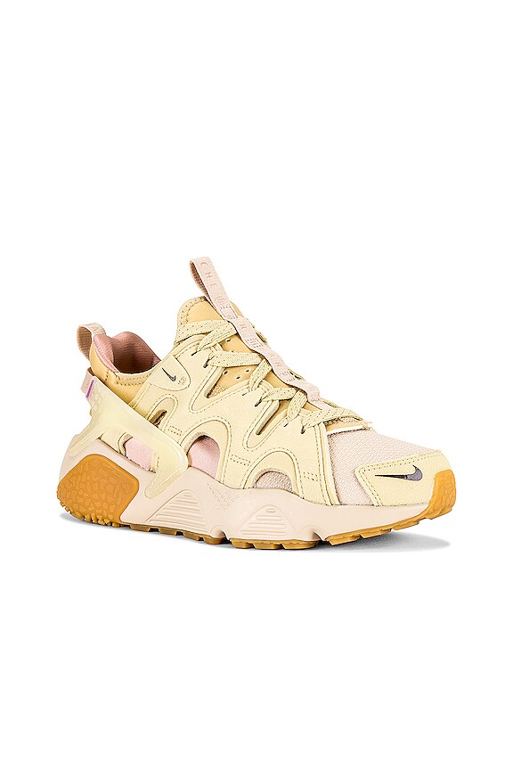 view 2 of 6 Air Huarache Craft Sneaker in Sanddrift, Team Gold, Pink Oxford, & Earth
