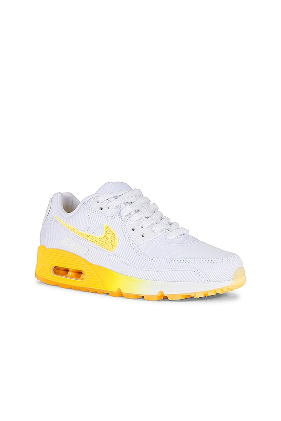 view 2 of 6 ZAPATILLA DEPORTIVA AIR MAX 90 SE in White, Citron Pulse, Alabaster, & Sail