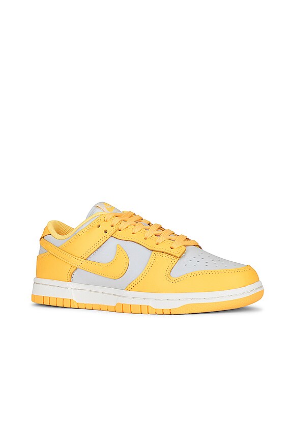 view 2 of 6 Dunk Low Sneaker in Light Bone, Citron, & Pulse