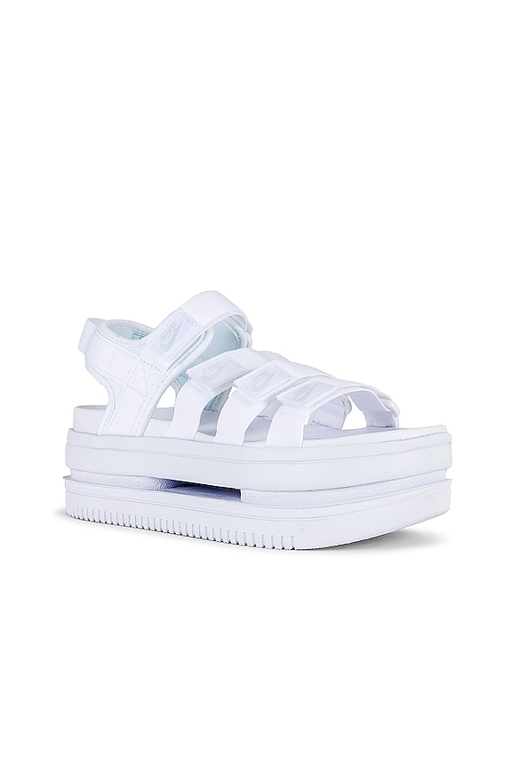 view 2 of 5 ICON サンダル in White, Pure Platinum & White