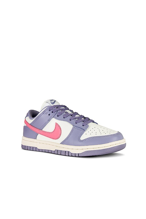 view 2 of 6 Dunk Low Sneaker in Indigo Haze, Coral Chalk, & Sail