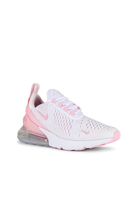 view 2 of 6 КРОССОВКИ AIR MAX 270 in White, Med Soft Pink, & Pearl Pink