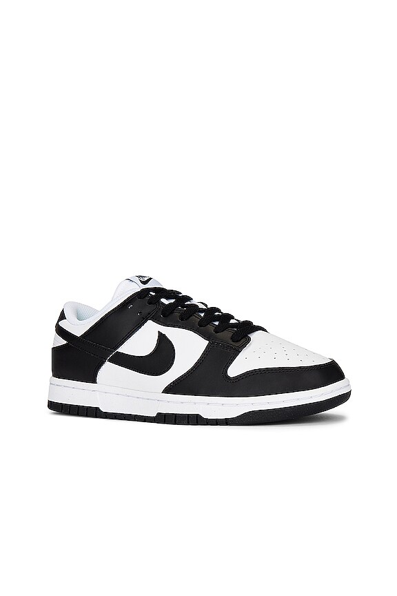 view 2 of 6 Dunk Low Next Nature Sneaker in White & Black