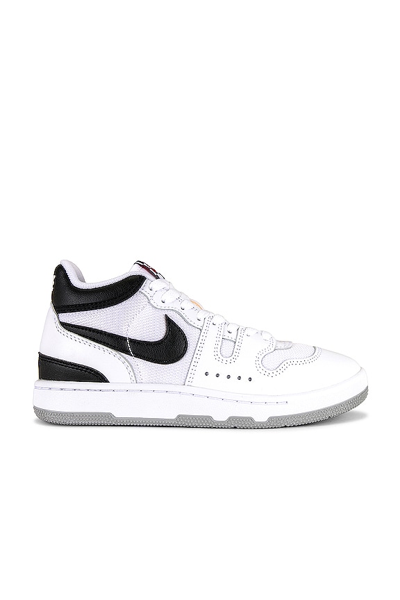 view 1 of 6 Attack Sneaker in White & Black