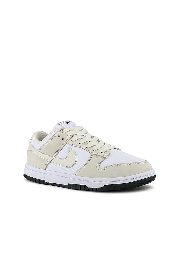 view 2 of 6 DUNK LOW LX NBHD 스니커즈 in White, Coconut Milk, Black, & Siren Red