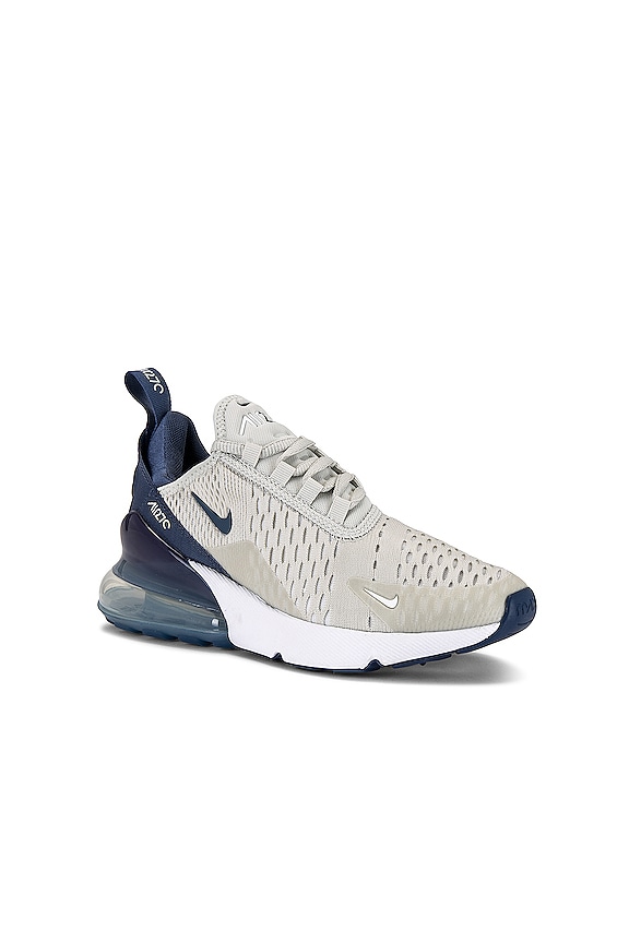view 2 of 6 Air Max 270 Sneaker in Light Bone, Diffused Blue, & White