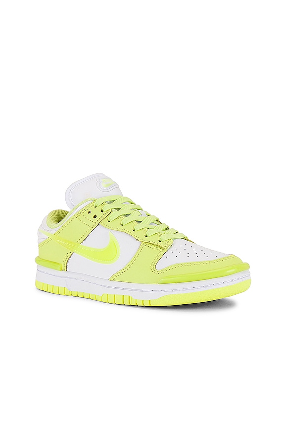 view 2 of 6 DUNK LOW TWIST 스니커즈 in Lemon Twist, Lemon Twist, & White