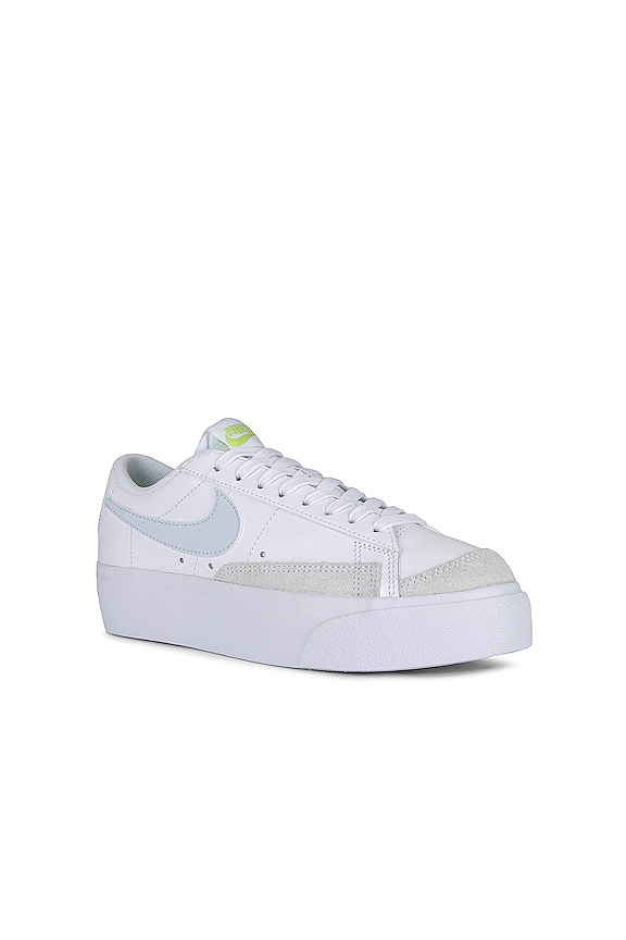 view 2 of 6 BLAZER スニーカー in White, Blue Tint & Lemon Twist