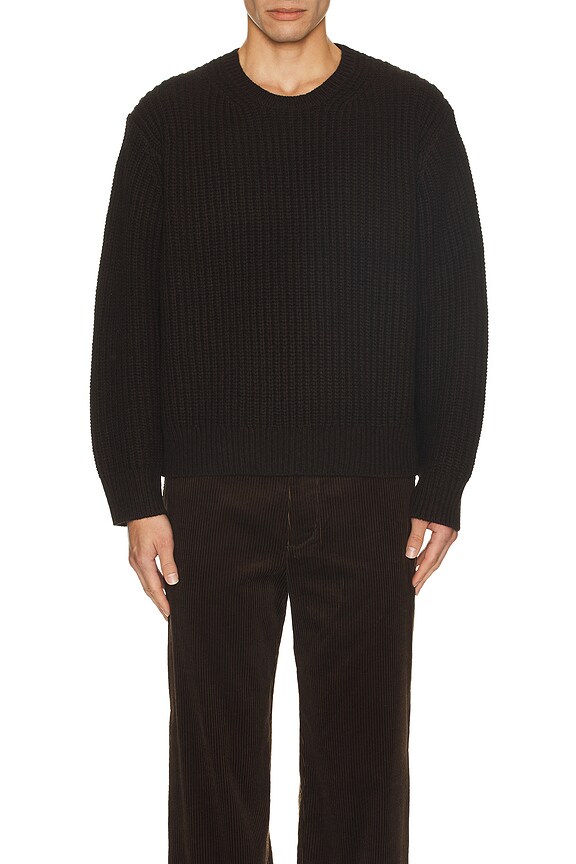 view 3 of 3 Tyler Sweater in Dark Brown