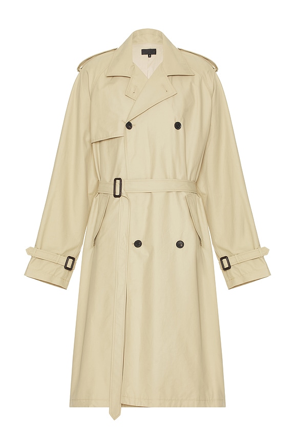 view 1 of 3 Kieran Trench Coat in Khaki
