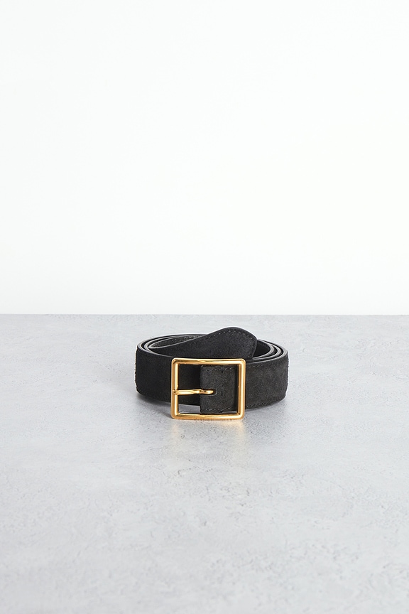 view 1 of 4 Gabriele Belt in Black With Gold