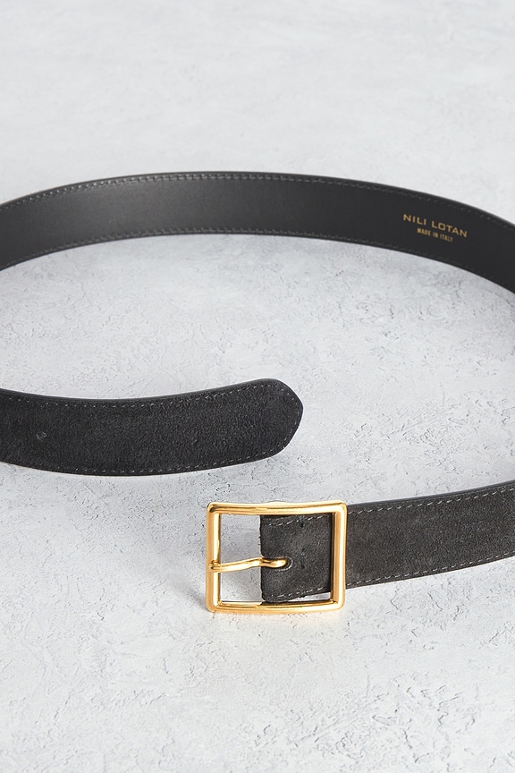 view 2 of 4 Gabriele Belt in Black With Gold