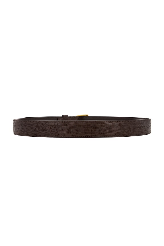 view 2 of 3 CEINTURE SLOANE in Dark Brown