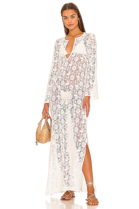 view 1 of 4 Della Dress in Ivory