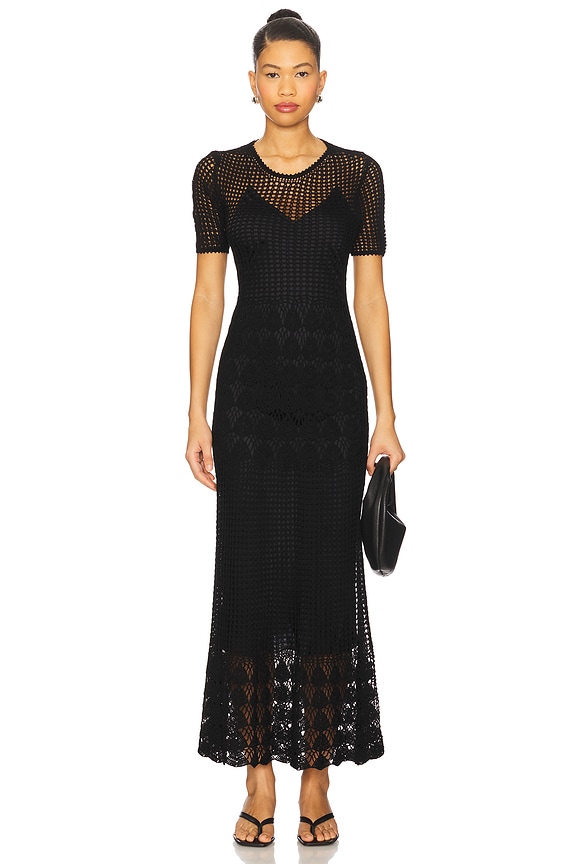 view 2 of 4 YOKO マキシドレス in Black