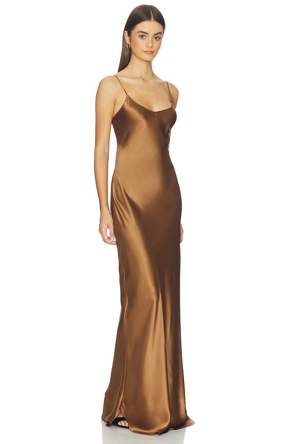 view 2 of 3 Cami Gown in Amber Glaze