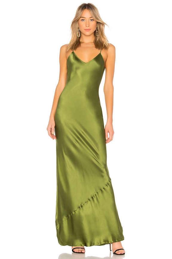 view 1 of 3 Cami Gown in Campo Green
