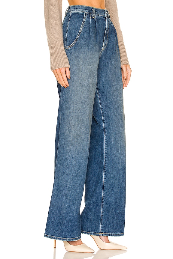 view 2 of 4 Flora Trouser Jeans in Classic Wash