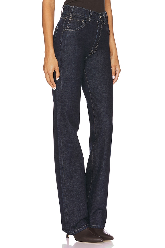 view 2 of 6 Joan Straight Leg in Indigo Rinse