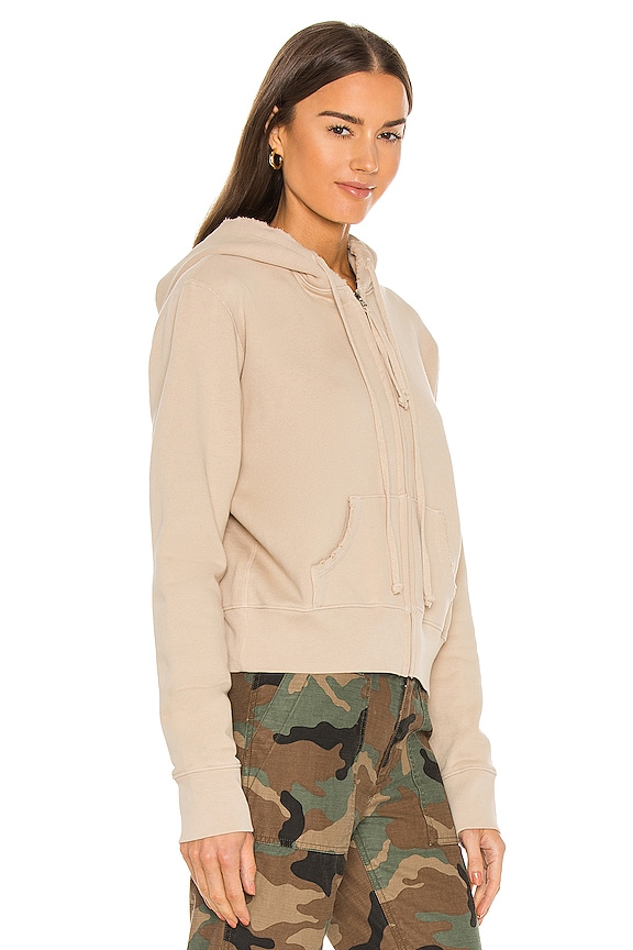 view 2 of 4 Callie Zip Up Hoodie in Khaki