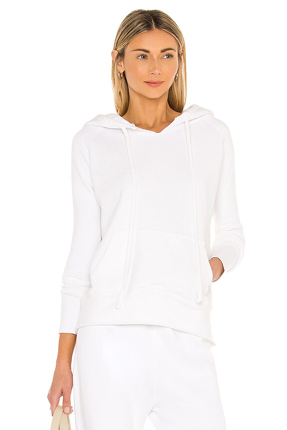 NILI LOTAN Janie Hoodie in Vintage White | REVOLVE