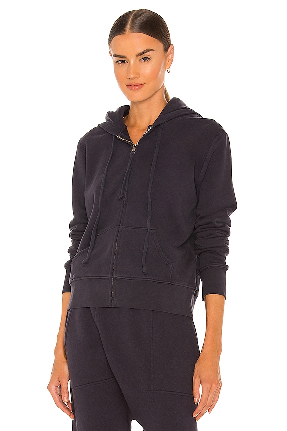 view 2 of 5 Callie Zip Up Hoodie in Navy
