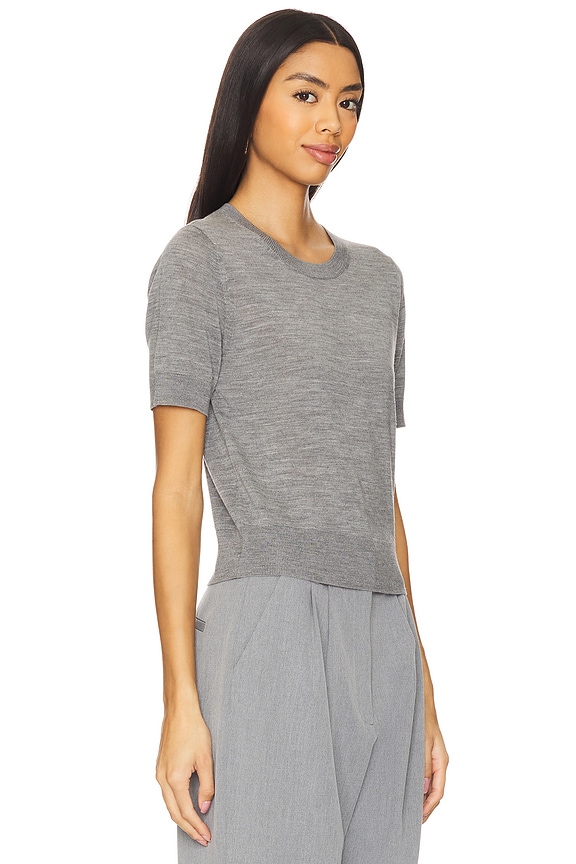 view 2 of 5 Leilani Sweater in Medium Grey Melange