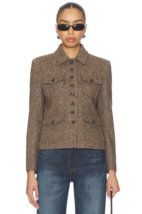 view 2 of 5 КУРТКА JAMISON in Espresso Donegal