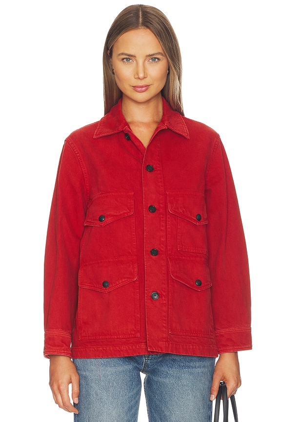 view 2 of 5 Leroy Jacket in Scarlet