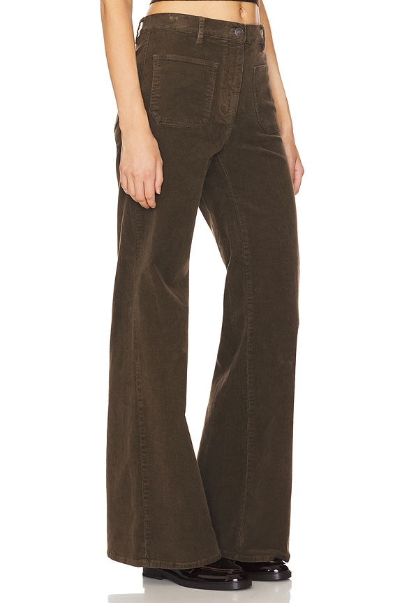 view 2 of 6 Florence Pant in Dark Umber