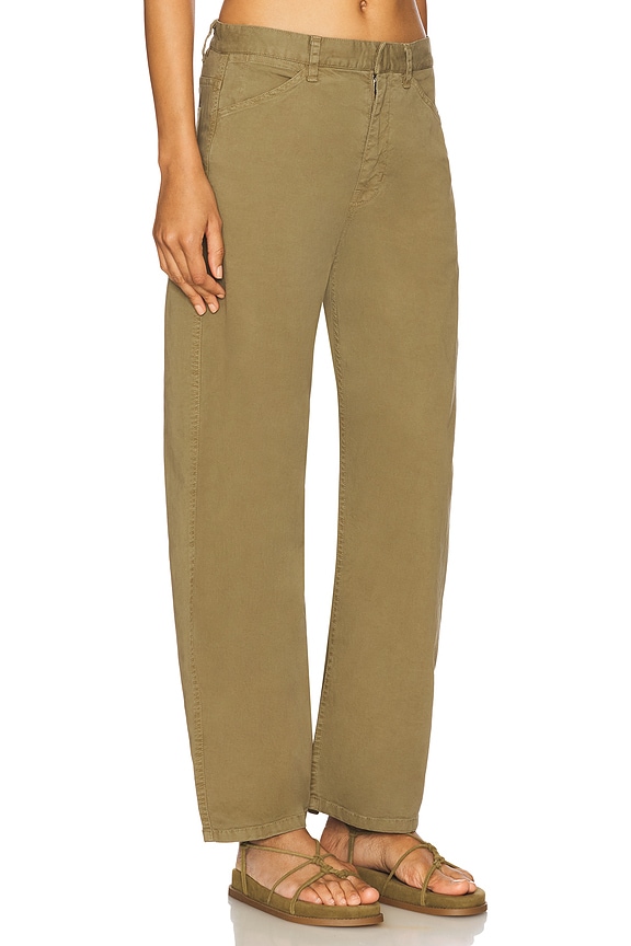 view 2 of 6 PANTALON DROIT TRIBECA in Military Green