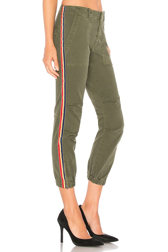 view 2 of 4 Cropped French Military Pant in Loden