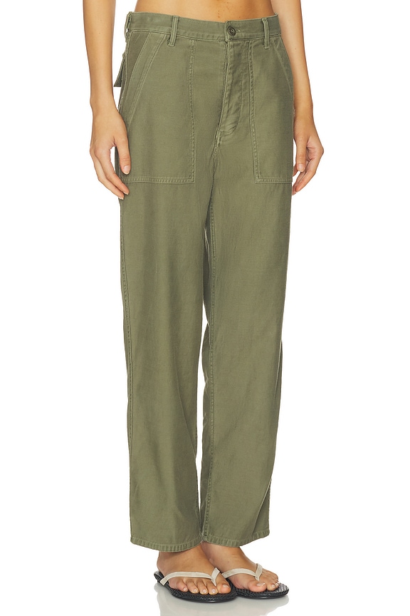 view 2 of 6 Earl Pant in Olive Fatigue