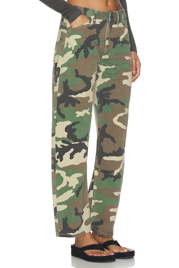 view 2 of 6 Tribeca Pant in Khaki Overdyed Camo