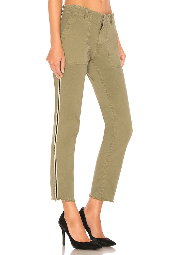 view 1 of 4 PANTALON JENNA in Sage, White & Black