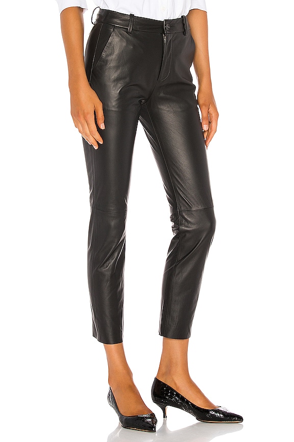 view 2 of 4 Montauk Leather Pant in Black