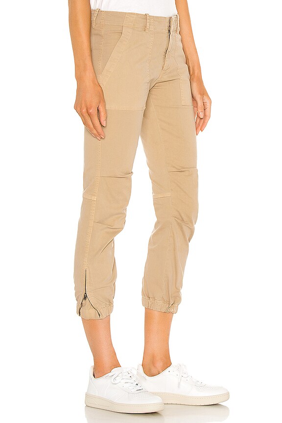 view 2 of 4 Cropped French Military Pant in Desert Sand