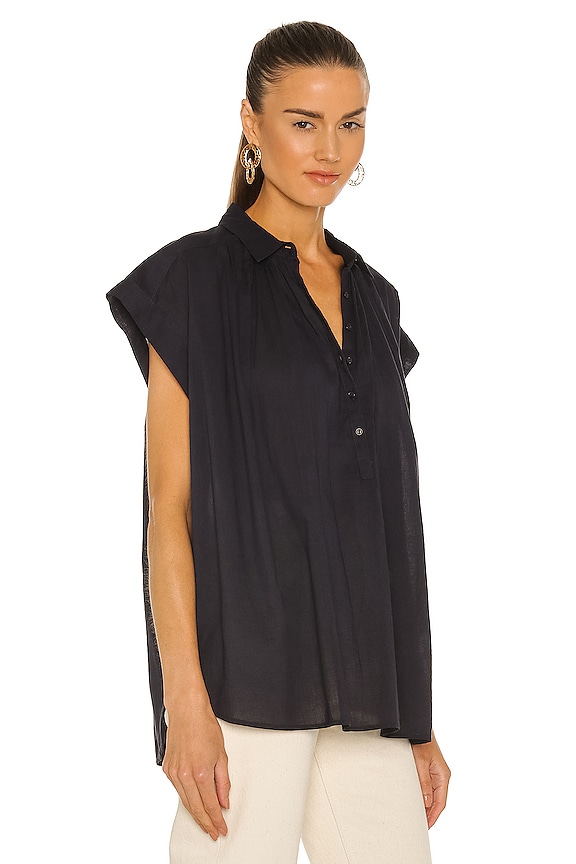 view 2 of 4 Normandy Blouse in Dark Navy