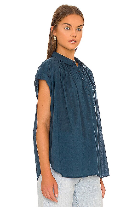 view 2 of 4 Normandy Blouse in Teal