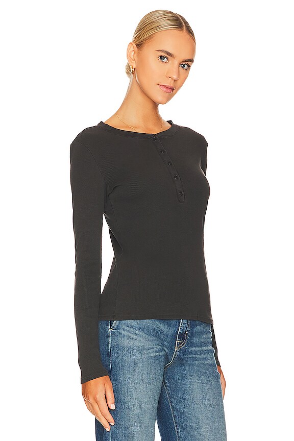 view 2 of 4 Jordan Henley Tee in Gunmetal