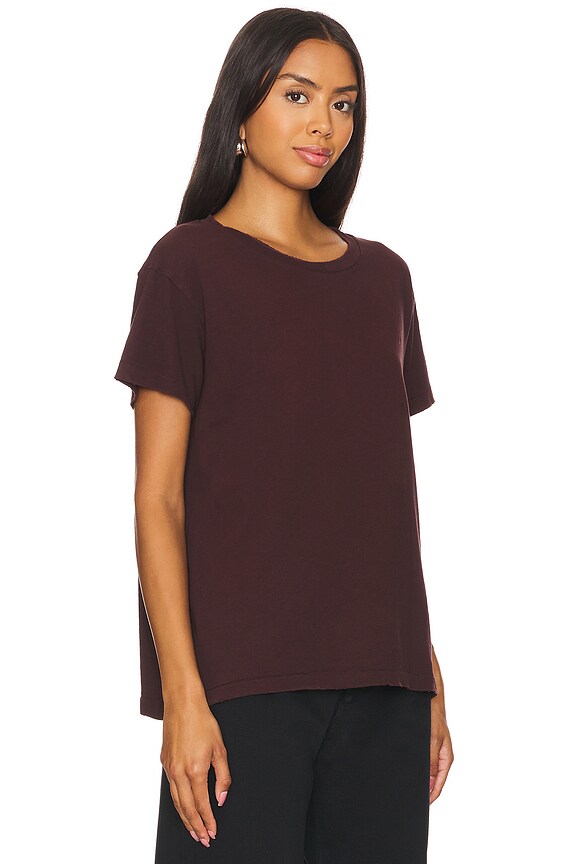view 2 of 4 Brady Tee in Oxblood