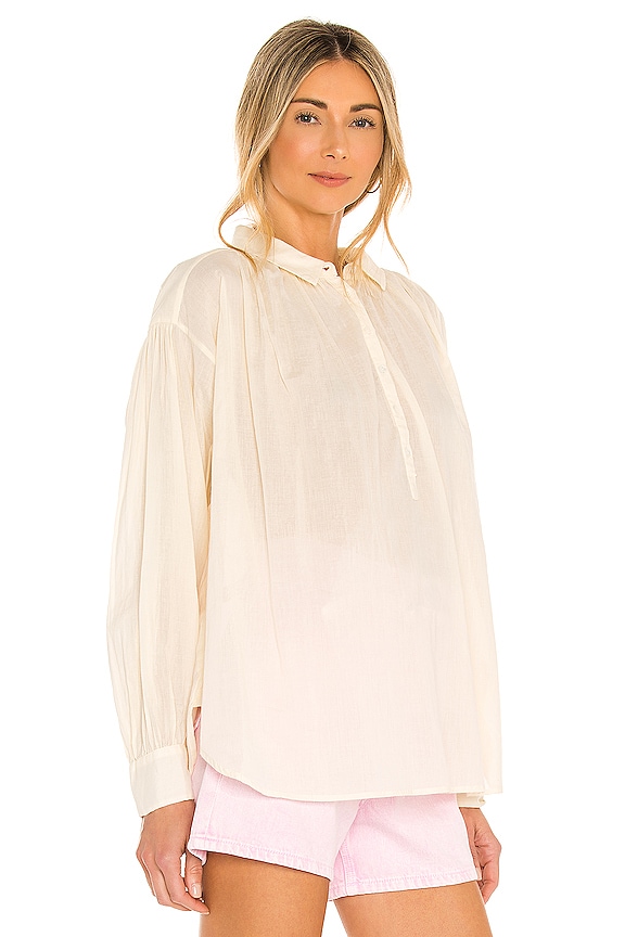 view 2 of 4 Miles Blouse in Almond