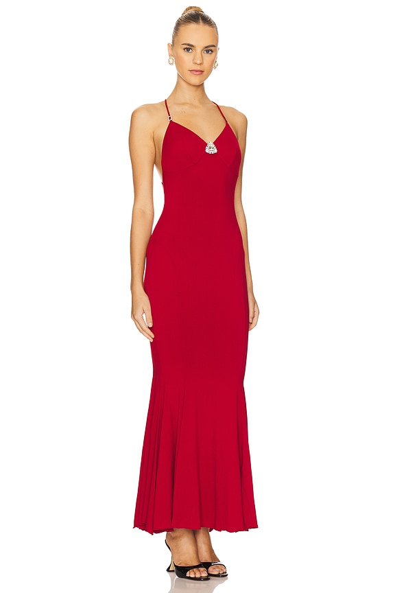 view 2 of 5 VESTIDO SERAPHINA in Red